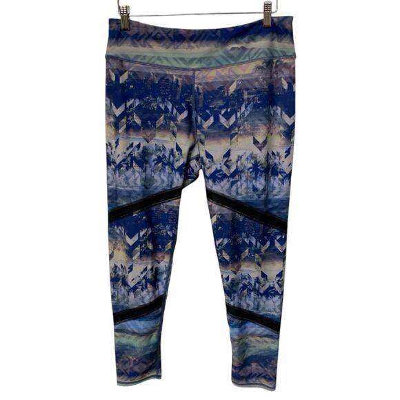 American Eagle Outfitters Women's Athletic Leggings Size XL Palm Trees - Picture 1 of 11